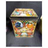 Collection of Vintage Decorative Tins and Trinket Boxes with Mug