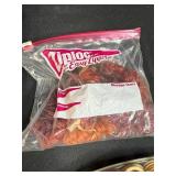 Collection of Assorted Craft Beads and Plastic Rings with Storage Box