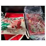 Christmas Tree Figurine Set, Candle Chimes, and Holiday Decor Collection