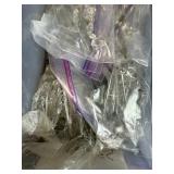 Bulk Lot of Assorted Chandelier Crystal Prisms and Drops