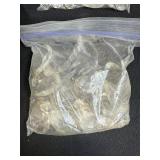 Bulk Lot of Assorted Chandelier Crystal Prisms and Drops