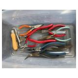 Collection of Assorted Hand Pliers and Cutters