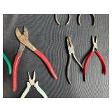 Collection of Assorted Hand Pliers and Cutters
