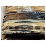 Vintage 45 RPM Vinyl Record Collection Most with Sleeves in Cardboard Box