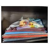 Assorted Board Game Pieces, Tiles, Racks, and Game Boards Collection