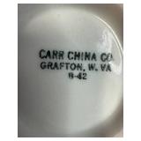 Collection of 5 Antique Porcelain Cups with Boxed Composition Medallion, Germany and Ship Motifs