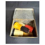 Collection of 5 Antique Porcelain Cups with Boxed Composition Medallion, Germany and Ship Motifs