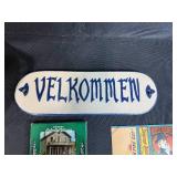 Vintage Advertising Thermometer, Tobacco Sample Cards, and Souvenir Photo Set Collection