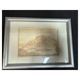 Collection of 8 Framed Artwork Prints and Wall Decor