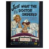 2 Vintage Nurse-Themed Books: Jest What the Doctor Ordered & Myra North Special Nurse