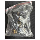 Collection of Assorted Vintage and Novelty Buttons with Green Ceramic Yarn Bowl