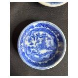 Collection of Miniature Porcelain, Glass and Decorative Items Including Vintage Red Box and Crystal Clown Figurine