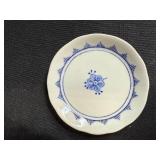 Collection of Miniature Porcelain, Glass and Decorative Items Including Vintage Red Box and Crystal Clown Figurine