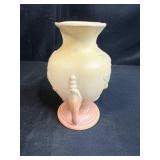 Hull Art Pottery Vase 8.5in Embossed Floral Design