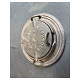 Antique Cast Iron Stove Pipe Damper by Alfred Andresen Minneapolis - no cord