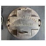 Alfred Andresen Minneapolis Vintage Cast Iron Pizzelle Maker with Cord