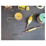 Vintage Fishing Lures, Reels, Floats, and Accessories Collection