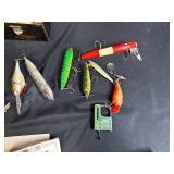 Vintage Fishing Lures, Reels, Floats, and Accessories Collection