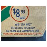 Penetray Motorized Color Wheel with 150 Watt Reflector Spotlight in Box