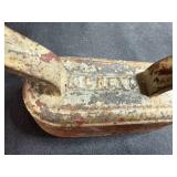 Collection of Antique Cast Iron Sad Irons and Comfort Self-Heating Iron