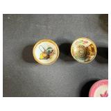 Collection of Miniature Porcelain and Ceramic Dishes and Pitchers, Japan and England Markings