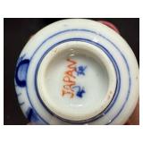 Collection of Miniature Porcelain and Ceramic Dishes and Pitchers, Japan and England Markings