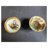 Collection of Miniature Porcelain and Ceramic Dishes and Pitchers, Japan and England Markings
