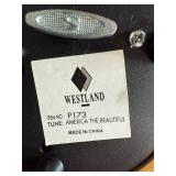 Bird Figurine Collection Including Westland Eagle Music Box, Crystal Bird and Wood Slice Art