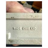 Collection of Wade England and Ireland Porcelain Miniature Buildings with Vintage Boxes and Trinkets