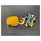 Vintage Marbles Collection in Suede Bags and Li