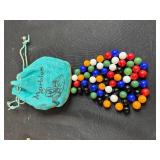 Vintage Marbles Collection in Suede Bags and Li