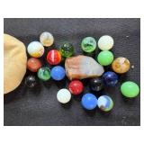 Vintage Marbles Collection in Suede Bags and Li