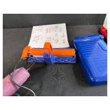 Art and Craft Supplies Lot with Tools, Pastels, and Accessories