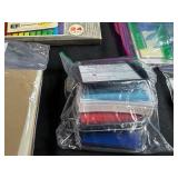 Art and Craft Supplies Lot with Tools, Pastels, and Accessories