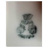 Set of 19 Vienna Floral Porcelain Dinner Plates