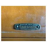 Vintage Samsonite Suitcase Filled with Assorted Yarn and Knitting Supplies