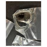 Assorted Glass Pendant Collection with Hearts, Peace Signs, and Decorative Designs