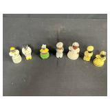 Collection of Vintage Black Americana Ceramic Kitchen Figurines and Salt & Pepper Shakers