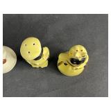 Collection of Vintage Black Americana Ceramic Kitchen Figurines and Salt & Pepper Shakers