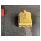 Assorted Vintage Coins and Collectible Tokens with Novelty Items