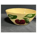 Collection of Vintage Stoneware Creamers, Teapot, and Advertising Bowls