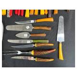 Vintage Bakelite and Mixed Handle Kitchen Utensil Collection