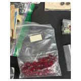 Collection of Vintage and Modern Sewing Buttons and Findings