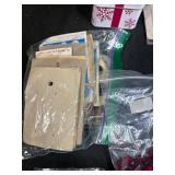 Collection of Vintage and Modern Sewing Buttons and Findings