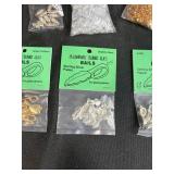 Large Lot of Jewelry Making and Beading Supplies Including Sterling Silver Plated and Gold Plated Bails