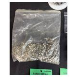 Jewelry Making Lot with Aanraku Glass Bails, Glass Cabochons, Beads, and Findings