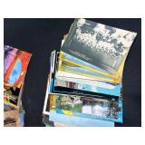 Vintage Postcard and Travel Ephemera Collection with Box