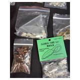 Assorted Stained Glass Jewelry Making Bails, Hardware, and Findings in Storage Case