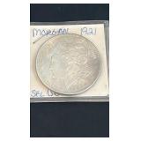 Uncirculated 1921 Silver Morgan!