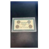 American Nickels Set, Silver War Nickel!